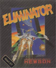 Box cover for Eliminator on the Atari ST.