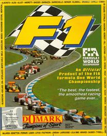 Box cover for F1 on the Atari ST.