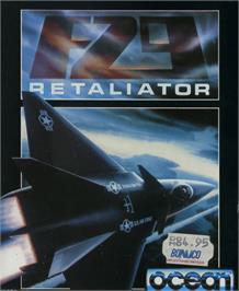 Box cover for F29 Retaliator on the Atari ST.