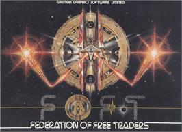 Box cover for FOFT - Federation Of Free Traders on the Atari ST.