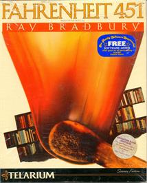 Box cover for Fahrenheit 451 on the Atari ST.