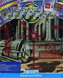 Box cover for Final Command on the Atari ST.