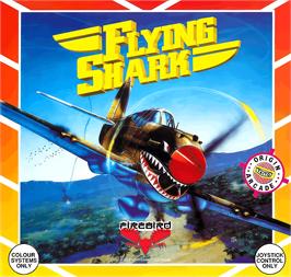 Box cover for Flying Shark on the Atari ST.