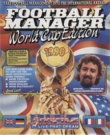 Box cover for Football Manager - World Cup Edition on the Atari ST.