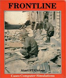 Box cover for Frontline on the Atari ST.