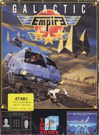 Box cover for Galactic Empire on the Atari ST.
