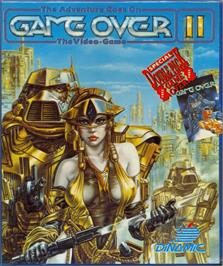 Box cover for Game Over 2 on the Atari ST.