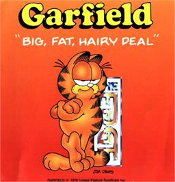 Box cover for Garfield: Big, Fat, Hairy Deal on the Atari ST.