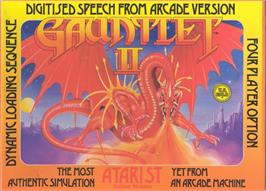 Box cover for Gauntlet 2 on the Atari ST.