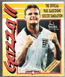 Box cover for Gazza 2 on the Atari ST.