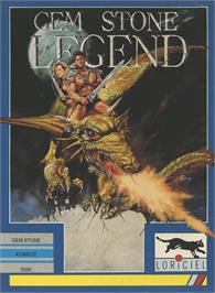 Box cover for Gem Stone Legend on the Atari ST.