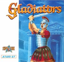 Box cover for Gladiators on the Atari ST.