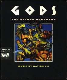 Box cover for GodPey on the Atari ST.