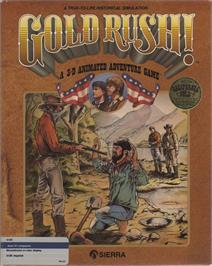 Box cover for Gold Rush! on the Atari ST.