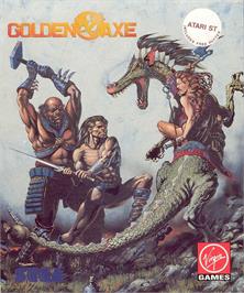 Box cover for Golden Axe on the Atari ST.