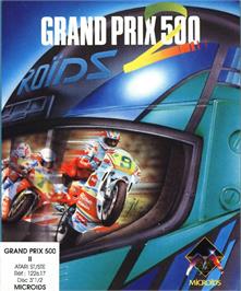 Box cover for Grand Prix 500 2 on the Atari ST.