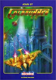 Box cover for Grid Runner on the Atari ST.