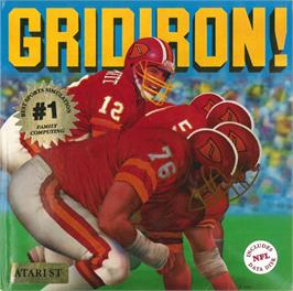 Box cover for Gridiron! on the Atari ST.
