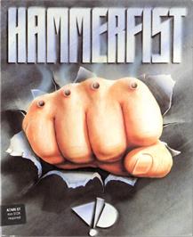 Box cover for Hammerfist on the Atari ST.