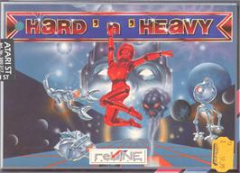 Box cover for Hard 'n Heavy on the Atari ST.