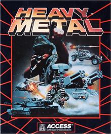Box cover for Heavy Metal on the Atari ST.