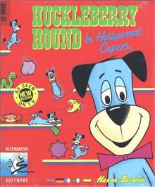 Box cover for Huckleberry Hound in Hollywood Capers on the Atari ST.