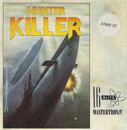 Box cover for Hunter Killer on the Atari ST.