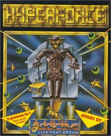 Box cover for Hyperforce on the Atari ST.