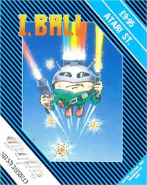Box cover for I, Ball on the Atari ST.