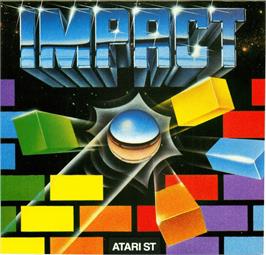 Box cover for Impact on the Atari ST.