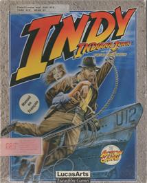 Box cover for Indiana Jones And The Fate Of Atlantis - The Action Game on the Atari ST.