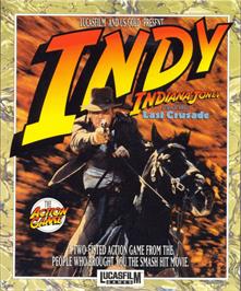 Box cover for Indiana Jones And The Last Crusade - The Action Game on the Atari ST.