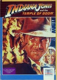 Box cover for Indiana Jones And The Temple Of Doom on the Atari ST.