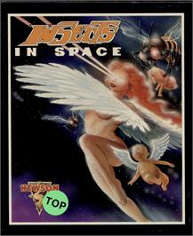 Box cover for Insects In Space on the Atari ST.