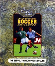 Box cover for International Soccer Challenge on the Atari ST.