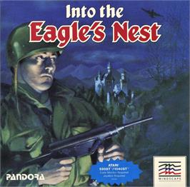 Box cover for Into the Eagle's Nest on the Atari ST.