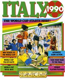 Box cover for Italy 1990 on the Atari ST.