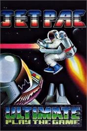 Box cover for Jetpac on the Atari ST.