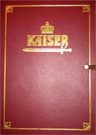 Box cover for Kaiser on the Atari ST.