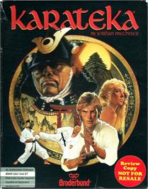 Box cover for Karateka on the Atari ST.