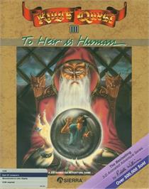 Box cover for King's Quest 3 - To Heir Is Human on the Atari ST.
