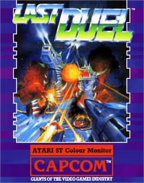 Box cover for Last Duel on the Atari ST.