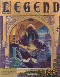 Box cover for Legend on the Atari ST.