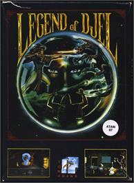 Box cover for Legend Of Djel on the Atari ST.
