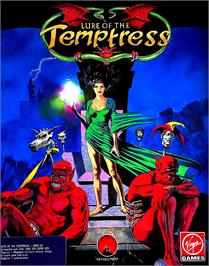 Box cover for Lure of the Temptress on the Atari ST.