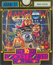 Box cover for Mad Show on the Atari ST.
