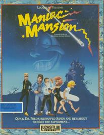 Box cover for Maniac Mansion on the Atari ST.