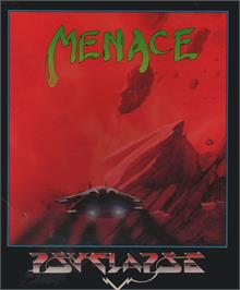 Box cover for Menace on the Atari ST.
