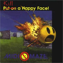 Box cover for Midi-Maze on the Atari ST.