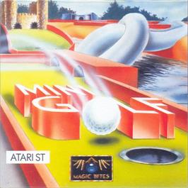Box cover for Mini Golf on the Atari ST.